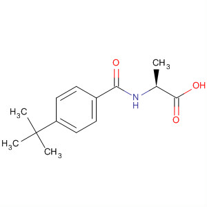 Structure of b-Alanine, N-[4-(1,1-dimethylethyl)benzoyl]-