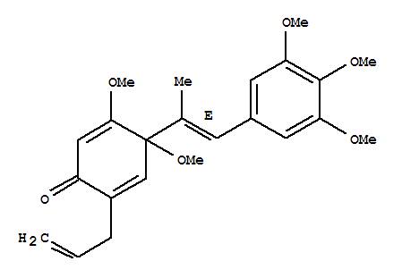 Structure of hancinone C