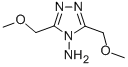 4-氨基-3,5-双(甲氧甲基)-4H-1,2,4-三唑结构式