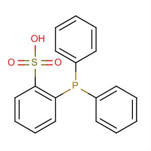 Structure of Benzenesulfonic acid, 2-(diphenylphosphino)-