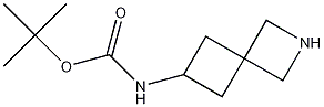 Structure of tert-butyl N-(2-azaspiro[3.3]heptan-6-yl)carbamate