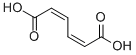 Structure of CIS,CIS-MUCONIC ACID 