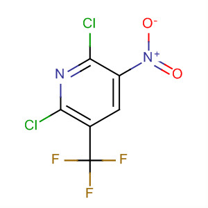 Structure of Pyridine, 2,6-dichloro-3-nitro-5-(trifluoromethyl)-