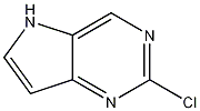 Structure of 2-Chloro-5H-pyrrolo[3,2-d]pyrimidine