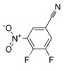 Structure of 3,4-Difluoro-5-Nitrobenzonitrile