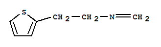 Structure of 2-Thiopheneethanamine,N-methylene-