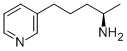 Structure of (R)-2-AMINO-5-(3-PYRIDYL)PENTANE
