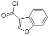 Structure of benzo[b]furan-3-carbonyl chloride