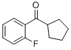 Structure of 2-FLUOROPHENYL CYCLOPENTYL KETONE