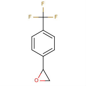 Structure of Oxirane, [4-(trifluoromethyl)phenyl]-