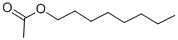 Structure of Acetic acid octyl ester