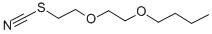 Structure of 2-[2-BUTOXYETHOXY]ETHYL THIOCYANATE