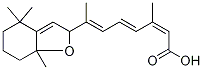 trans-5,8-epoxy-5,8-dihydroretinoic acid结构式
