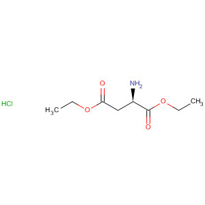Structure of D-Aspartic Acid diethyl ester hydrochloride