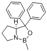 Structure of (S)-3,3-Diphenyl-1-methylpyrrolidino[1,2-c]-1,3,2-oxazaborole