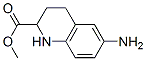 2-Quinolinecarboxylicacid, 6-amino-1,2,3,4-tetrahydro-, methyl ester结构式