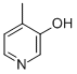 3-羟基-4-甲基吡啶结构式