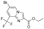 Structure of Ethyl 6-broMo-8-(trifluoroMethyl)iMidazo[1,2-a]pyridine-2-carboxylate