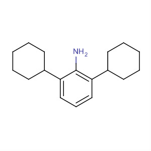 Structure of Benzenamine, 2,6-dicyclohexyl-