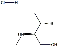 Structure of (2S,3S)-3-Methyl-2-(MethylaMino)pentan-1-ol hydrochloride