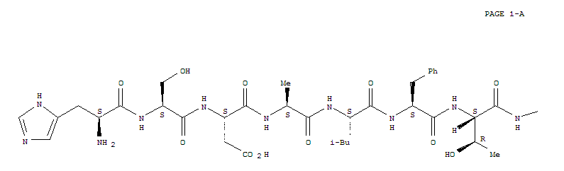 vasoactive intestinal peptide (1-12)结构式