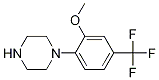 1-(4-(trifluoroMethyl)-2-Methoxyphenyl)piperazine结构式