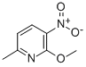 Structure of 2-METHOXY-3-NITRO-6-PICOLINE