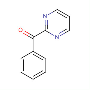 Structure of Methanone, phenyl-2-pyrimidinyl-