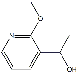 Structure of 3-Pyridinemethanol, 2-methoxy-a-methyl-
