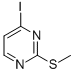 4-碘-2-甲基磺酰基嘧啶结构式