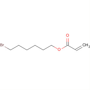 Structure of 2-Propenoic acid, 6-bromohexyl ester