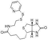 Biotin-[2-(pyridin-2-ylthio)ethylamide]结构式