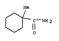 Structure of Cyclohexanecarboxamide, 1-methyl-