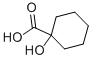 Chemical structure of 1-HYDROXY-CYCLOHEXANECARBOXYLIC ACID