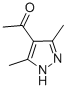 Structure of 1-(3,5-dimethyl-1H-pyrazol-4-yl)ethanone(SALTDATA: FREE)