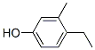 4-ethyl-m-cresol结构式