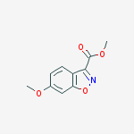 Structure of Methyl 6-methoxybenzo[d]isoxazole-3-carboxylate