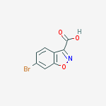 Structure of 6-BROMOBENZO[D]ISOXAZOLE-3-CARBOXYLIC ACID