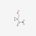 Structure of 1-(hydroxymethyl)cyclopropanecarboxamide(SALTDATA: FREE)