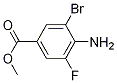 Structure of Methyl 4-amino-3-bromo-5-fluorobenzoate