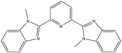 N,N-二甲基-2-6-双苯并咪唑吡啶结构式