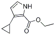Structure of Ethyl 3-Cyclopropylpyrrole-2-carboxylate