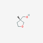 Structure of [(3S)-3-Methyloxolan-3-yl]Methanol