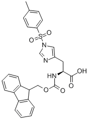 Structure of FMOC-HIS(TOS)-OH