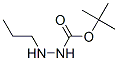 Structure of Hydrazinecarboxylicacid, 2-propyl-, 1,1-dimethylethyl ester