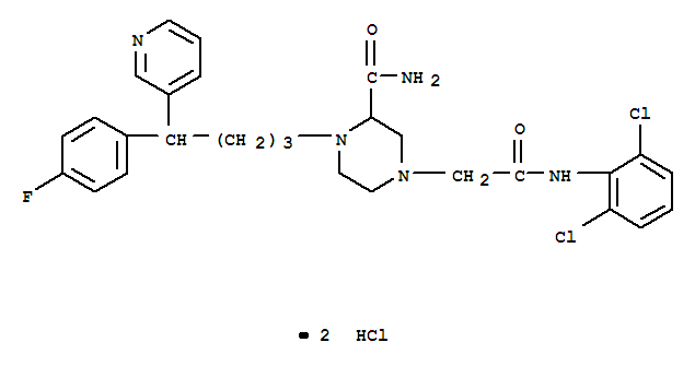 Structure of soluflazine