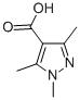 Structure of 1,3,5-TRIMETHYL-1H-PYRAZOLE-4-CARBOXYLIC ACID