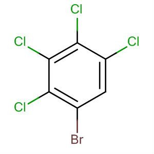 Structure of Benzene, 1-bromo-2,3,4,5-tetrachloro-