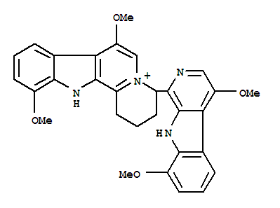 苦木西碱 S结构式
