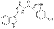 Structure of topsentin